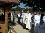 Blagoslov duhovnog kompleksa „Podravski Jeruzalem“: križnog puta „Svi smo braća“ i kaple „Gospa od Kalvarije“